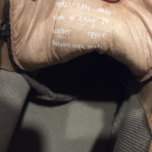 Black Leather Men's Shoes - Picture 7 of 9